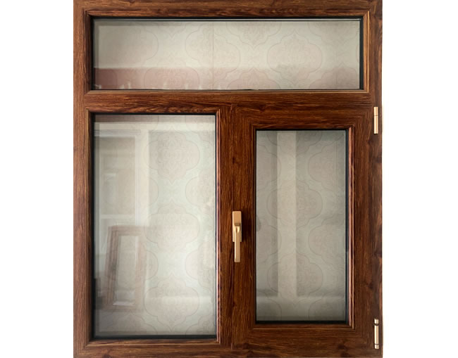 木質65、70平開門窗